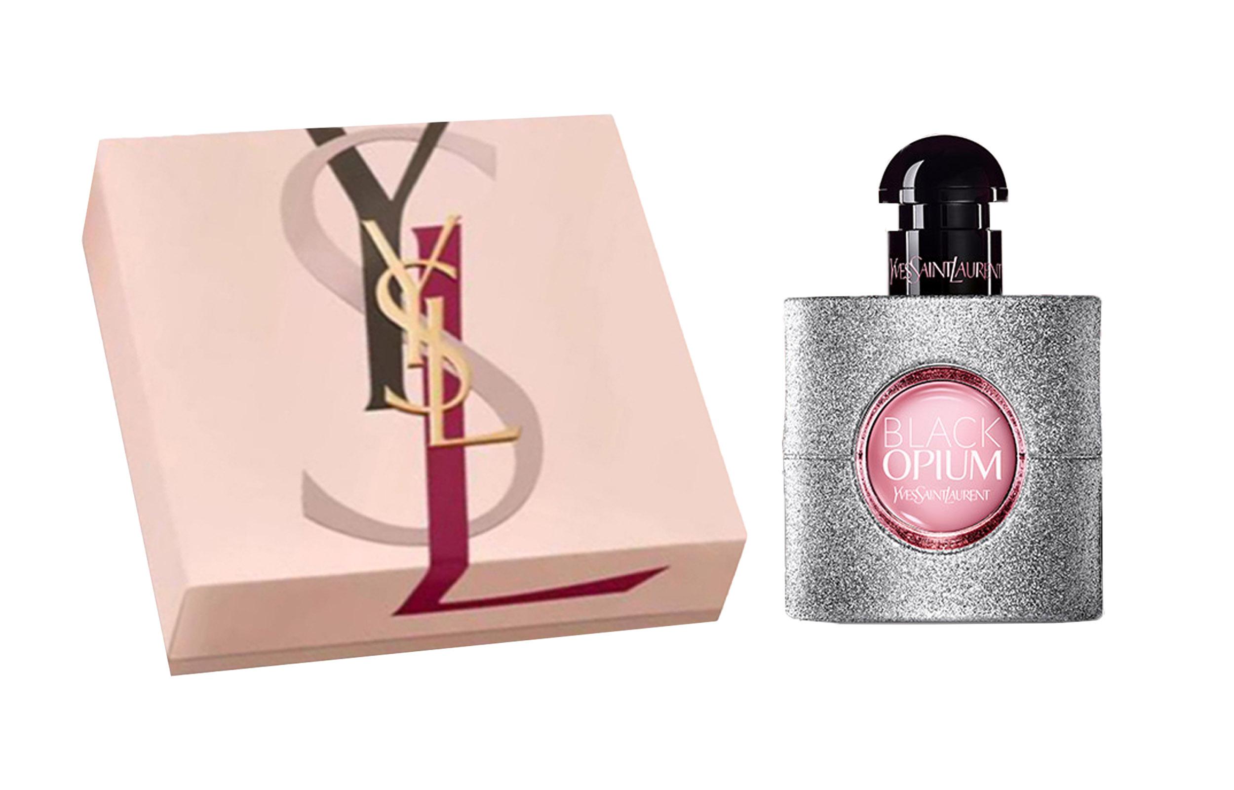 

SAINT LAURENT Black Ao Ping Ming Yao Silver Edition Perfume Gift Box Set Collision Logo Limited Floral Fruity Oriental 30ml
