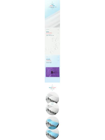 Thickened Waterproof Non-Woven Disposable Massage Bed Sheets with Hole