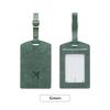 1PC Anti-lostPULeather Luggage Tag Privacy Luggage Protector Case for Suitcases and Travel Bags Men and Women Travel Accessories