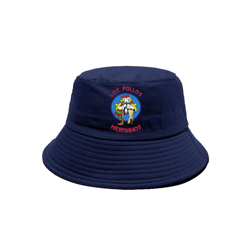 Los Pollos HerUnisexos Bucket Hats New Outdoor Cotton Panama Hat Summer Cool Sun Caps Bob Hat