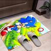 Sonic Pattern Rug, Indoor/Outdoor Mat, for Picnic, Gameroom, Bedroom, Office, Living Room, Home Decor Carpet, Birthday Gift