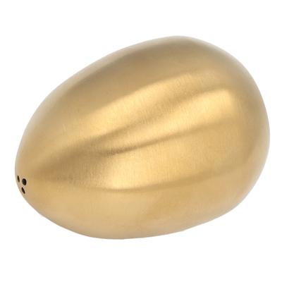 Egg Spice Shaker Stainless Steel Egg Shaped Pepper Shaker for Outdoor Barbecue Restaurant Banquet Party