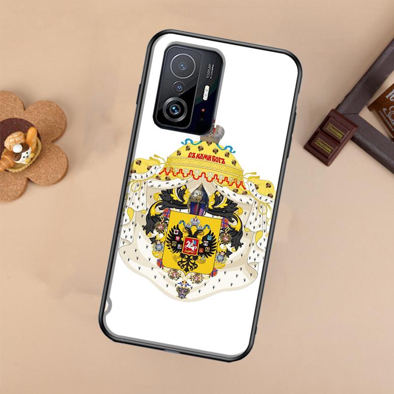 

Russian coat of arms Flag Case For Xiaomi POCO X7 Pro X3 X5 X6 F3 F5 F6 M6 Pro 11T 12T 13T 14T Pro 13 14 Ultra Cover POCO X5 Pro