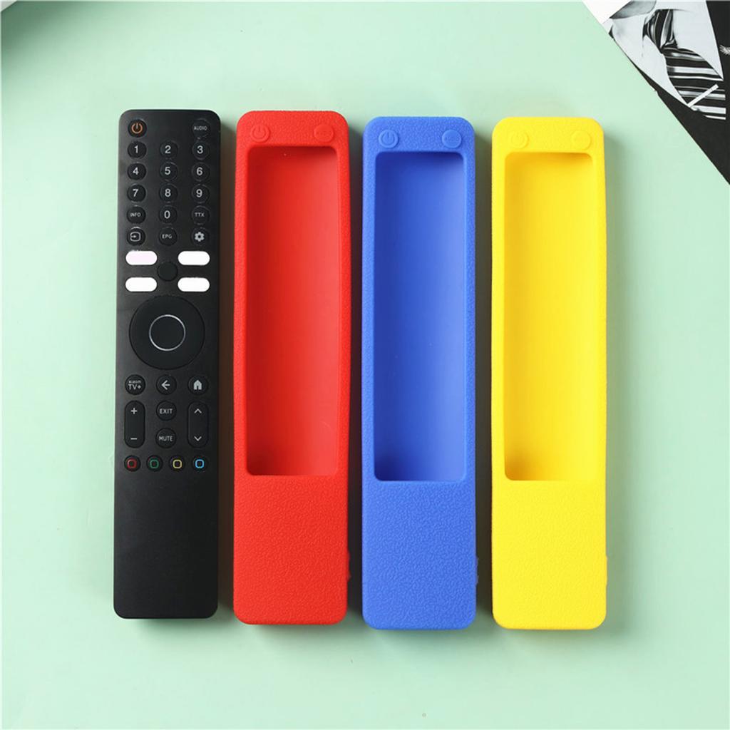 Silicone Sleeve Remote Control Cover for XMRMML 4K Q2 50in 55in 65in Enhances Grip Easy Installation