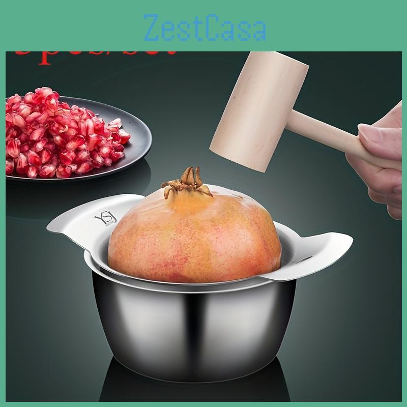 3pcssetpomegranate Tool Peeling Stainless Set304 Steel Meat Pickerpomegranate Peeler Fruit Peelerstainless Steel Pomegranate Arils Removal Tool