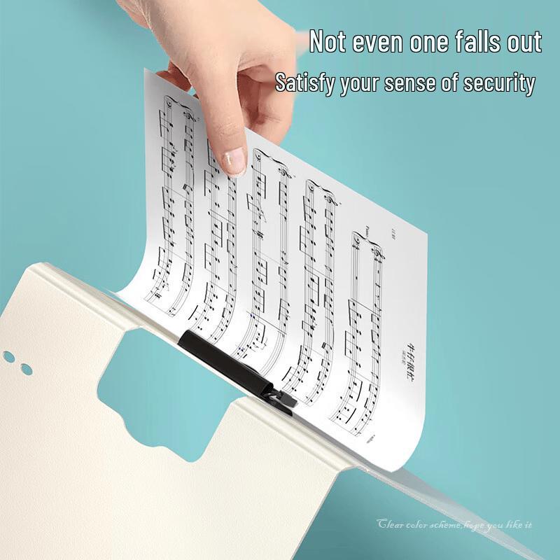 Deli PE113 Macaron Color Horizontal Folding Clipboards