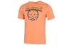 T Shirts Men's Orange Crew Neck Moderate Straight Fit CV3420-894