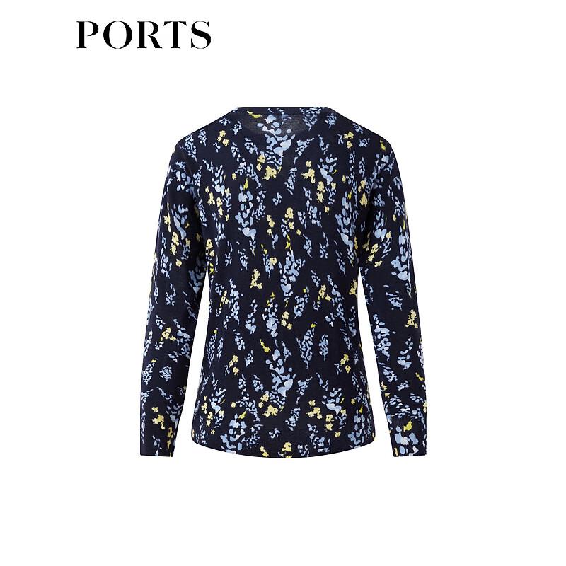 

Женский шерстяной свитер с высоким воротником на осень/зиму от PORTS M