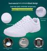 Yingrui Women's White Aerobic Dance Shoes - Soft Sole, Non-Slip, Perfect for Cheerleading and Children's Training (Model 610)