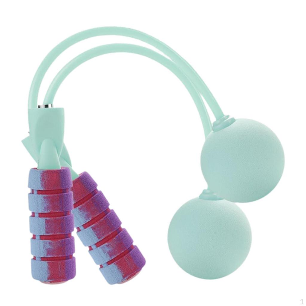 Cordless Jump Rope Fitness Exercise Easy To Carry Kids Adults Workout Tool Weighted Skipping
