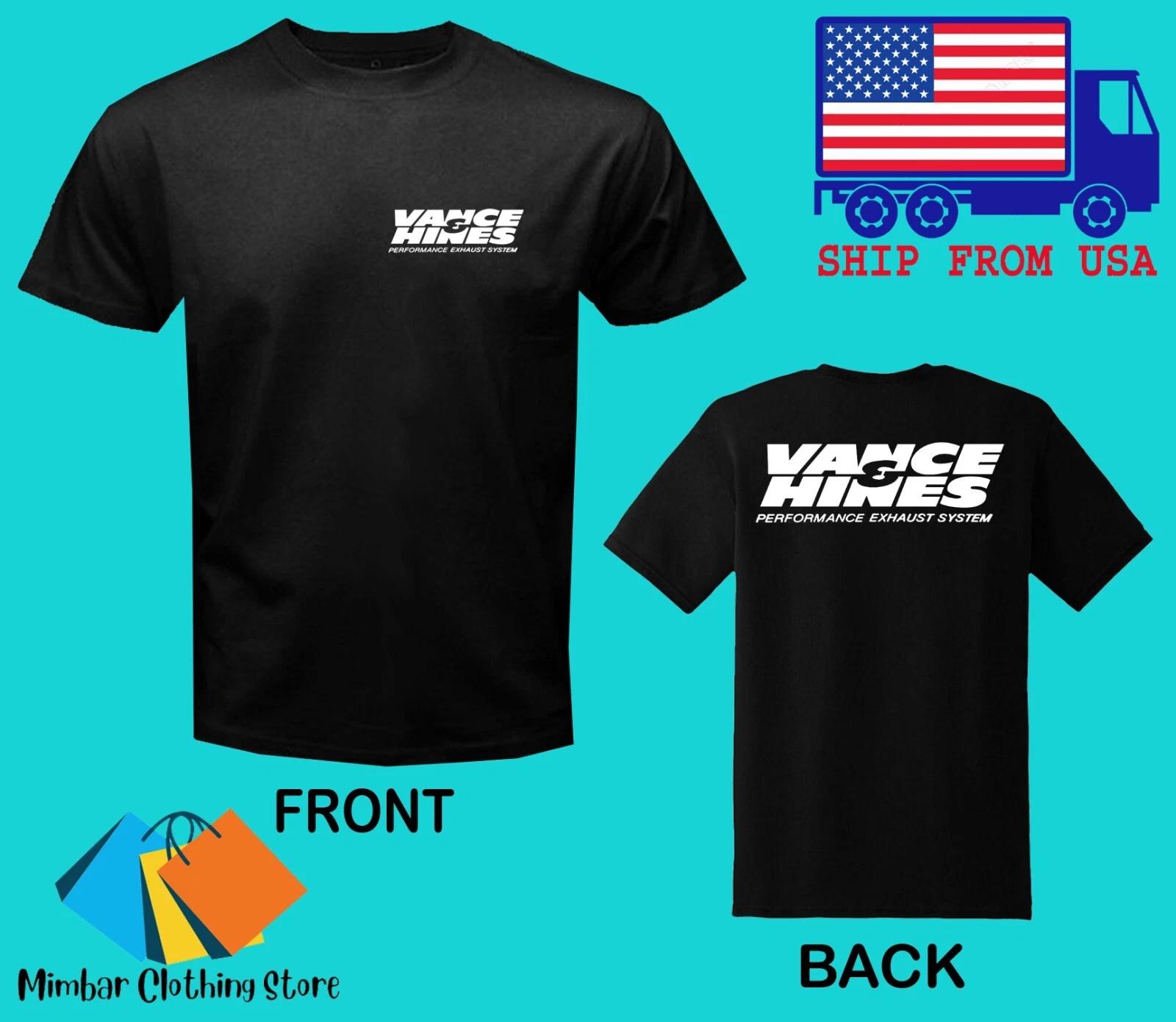 

Vance & Hines Men s Black Size S-5XL 2XL