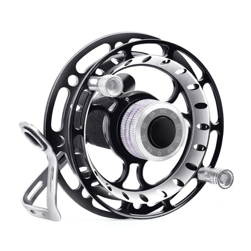 Fish Line Wheel Fly Fishing Reels Replacement Left/Right Handle Reels Outdoor Fishing Line Drum Wheel Easy To Use