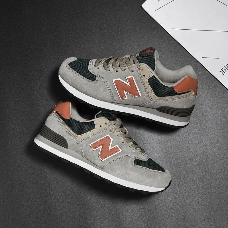 

Обувь Мужская обувь Осенние кроссовки Мужские 574 Весенне-осенняя крутая беговая обувь Женская повседневная обувь на букву Н Партия 44