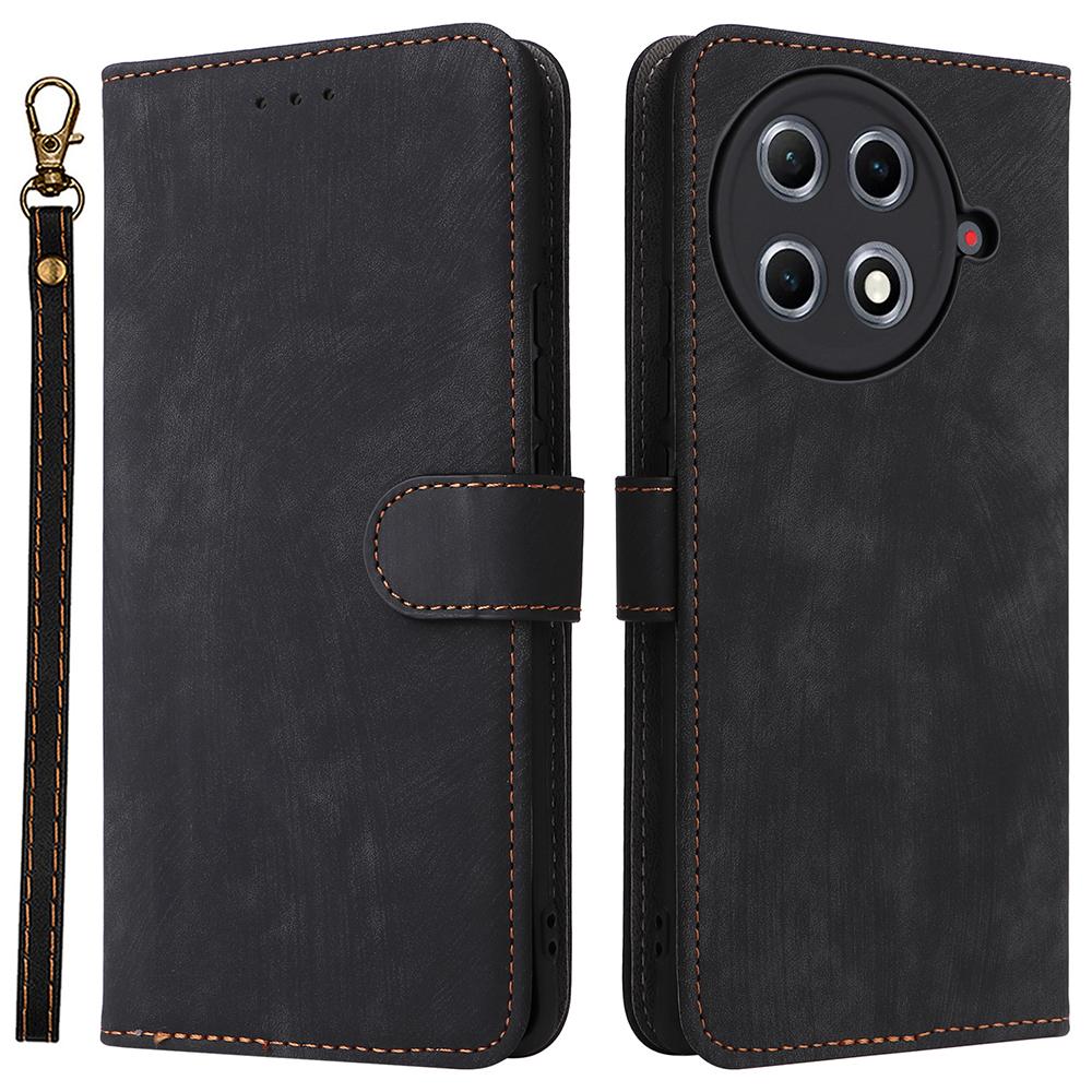 For TECNO Camon 30S Pro 4G Wallet Case RFID Blocking PU Leather Cover Stand View