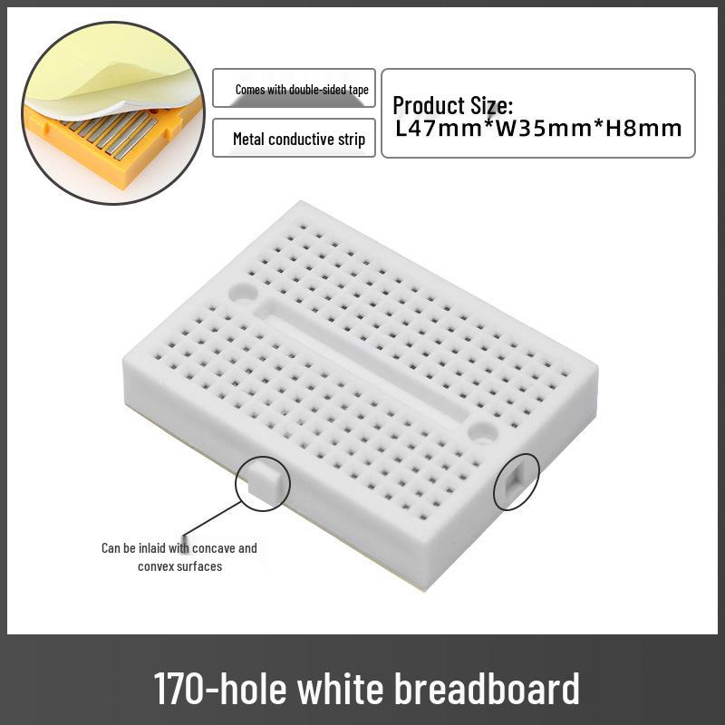 830/400 Hole MB-102 Solderless Breadboard Circuit Prototype Kit