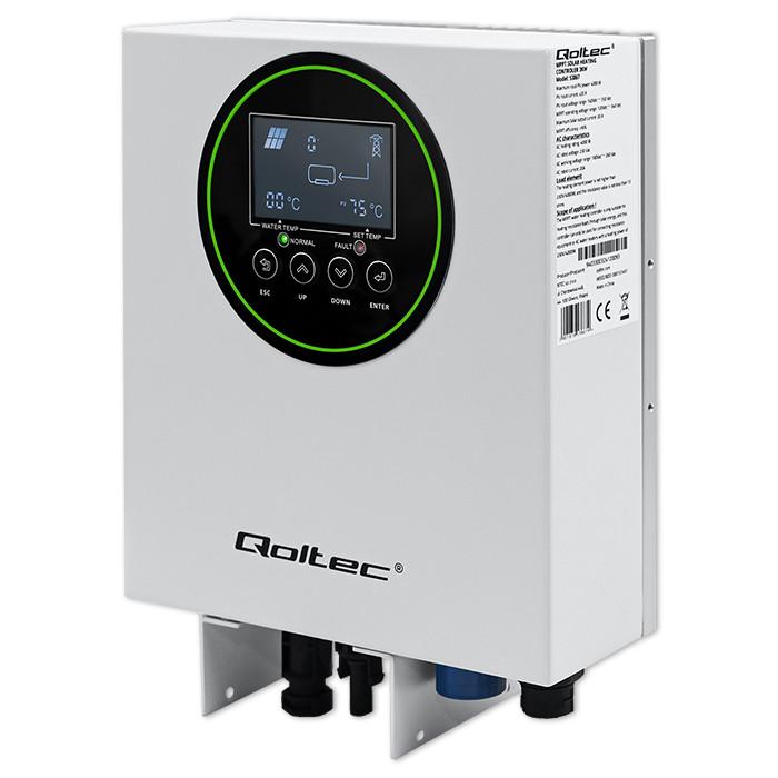 Qoltec Inwerter Przetwornica Solarna Do Grzania Wody Eco Solar Boost | Mppt | Bypass | Lcd | 3Kw/4Kw | Wi-Fi