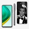 Черный чехол для телефона с изображением Джонни Халлидея Для Redmi 12 13C 12C 15C 15 9 Power 10 Prime+ 10C 10A 9T 9C 9i 9AT 9A Sport A5 K50 K30 60