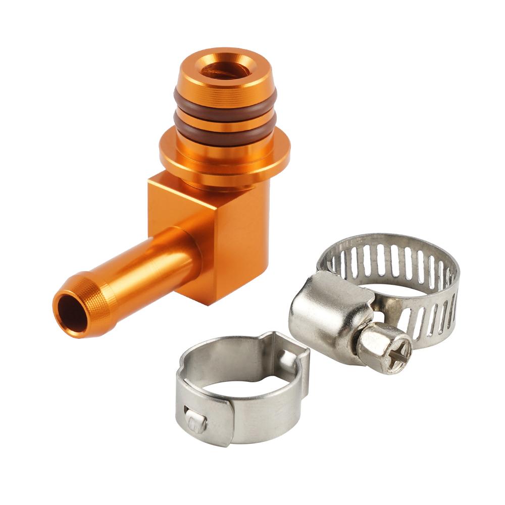 Motorcycle Fuel Line Elbow Connector for KTM 790 890 Adventure R      2024 890 790 Adventure Fuel Spigot оранжевый