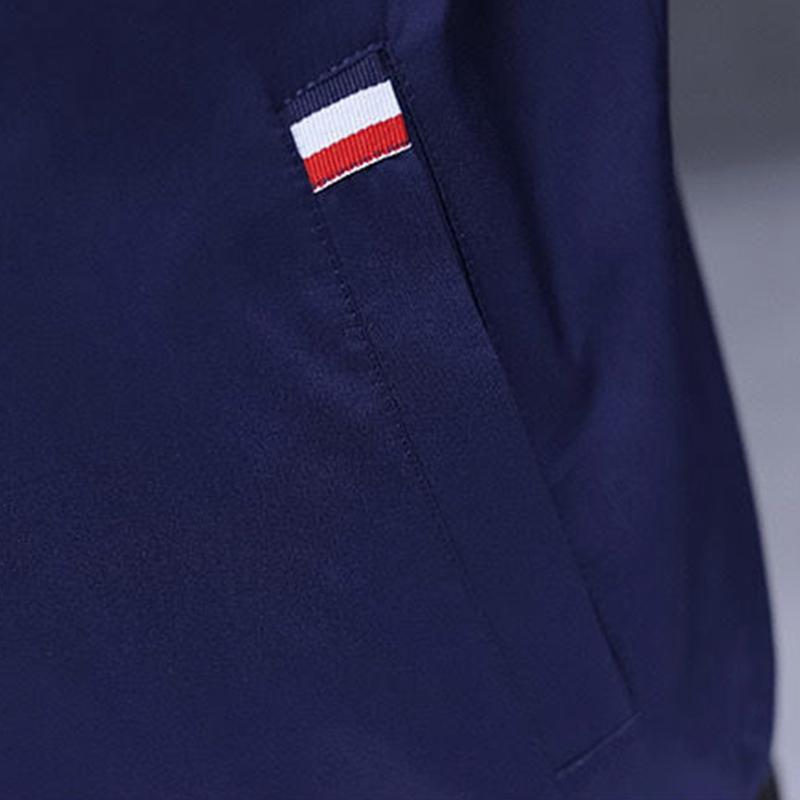 Spring and Autumn Jacket All Match Slim Baseball Jacket Casual Stand Collar Zipper Thin Jacket Outdoor Sports Jacket