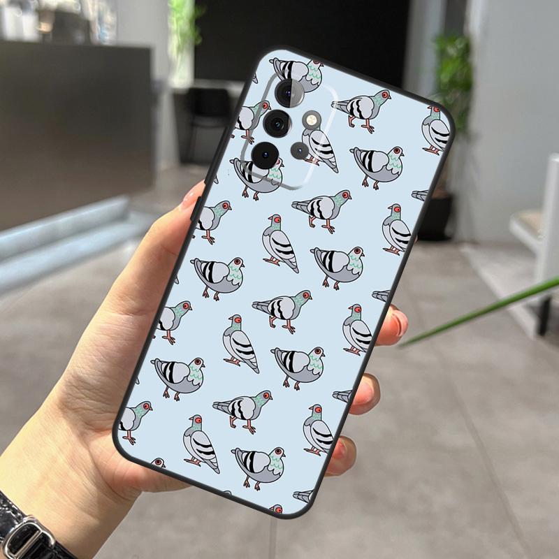 The Pigeons Case For Samsung Galaxy A22 A32 A52 A15 A16 A05 A26 A36 A56 A53 A33 A13 A34 A54 A14 A35 A55 Samsung A13 4G