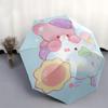 1 Stück Bewölktes Abenteuer: Süßer Bären-Wolken-Print Regenschirm - Automatisches Öffnen/Schließen, Faltbares Design, Für den Außenbereich, Festliches Geschenk für Fans & Reisende.Q081