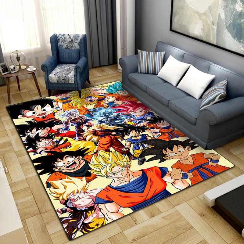 Dragon Ball Area Carpet for Living Room Bedroom Home Decor Cool Movie Mat Floor Mat -LXR7