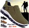 Men's Outdoor Hiking, Camping, Running, Jogging, Leisure Hiking, Waterproof, Anti Slip, Breathable Sports Shoes, Size 38-50