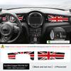 Car Dashboard Decorative Shell ABS Leather For Mini Cooper F55 F56 F57 2014-2021 Center Console Decorative Shell Car Accessories