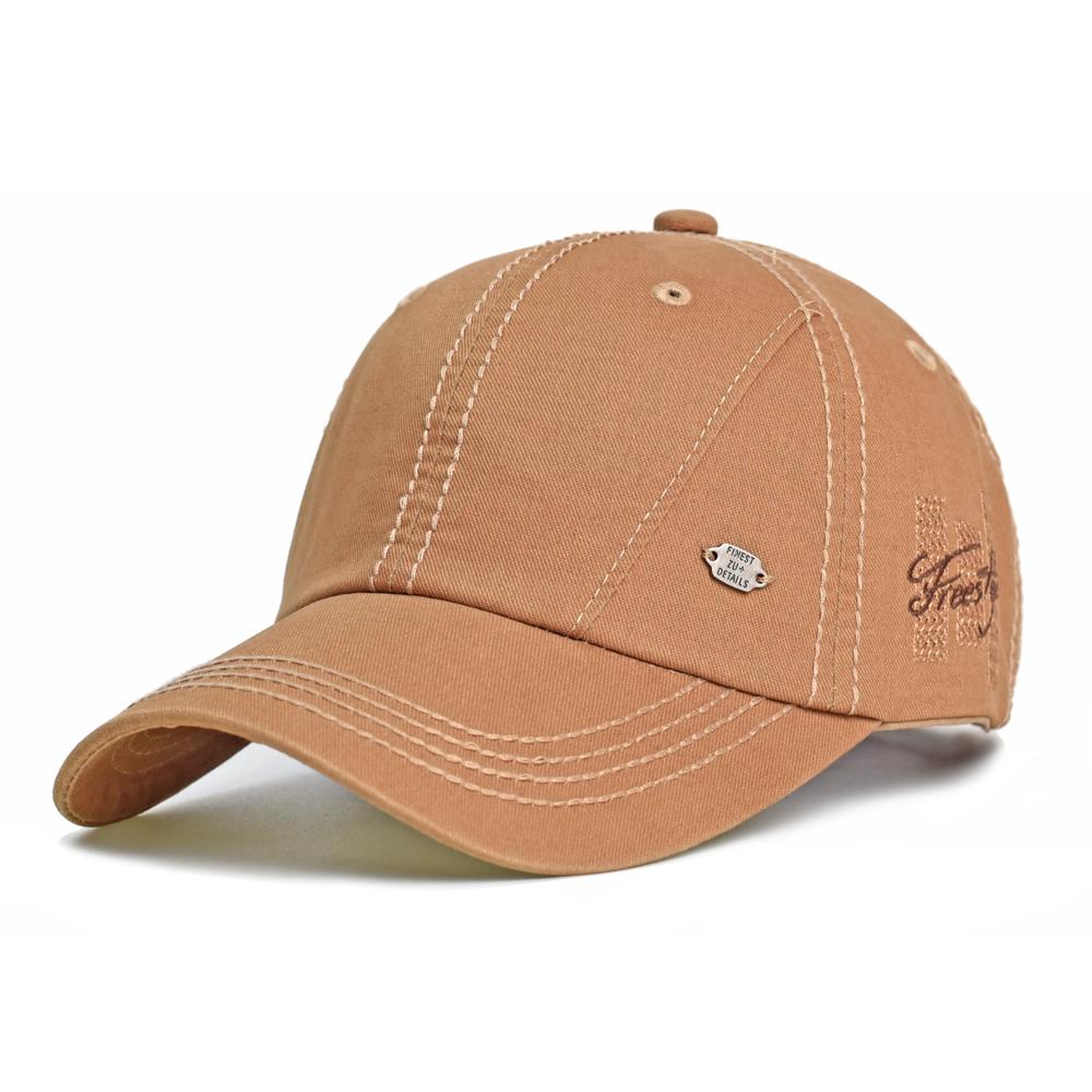 Four Seasons High-Quality Washed Cotton Baseball Cap Men Women Casual Vintage Dad Hat Adjustable Trucker Style Low Profile