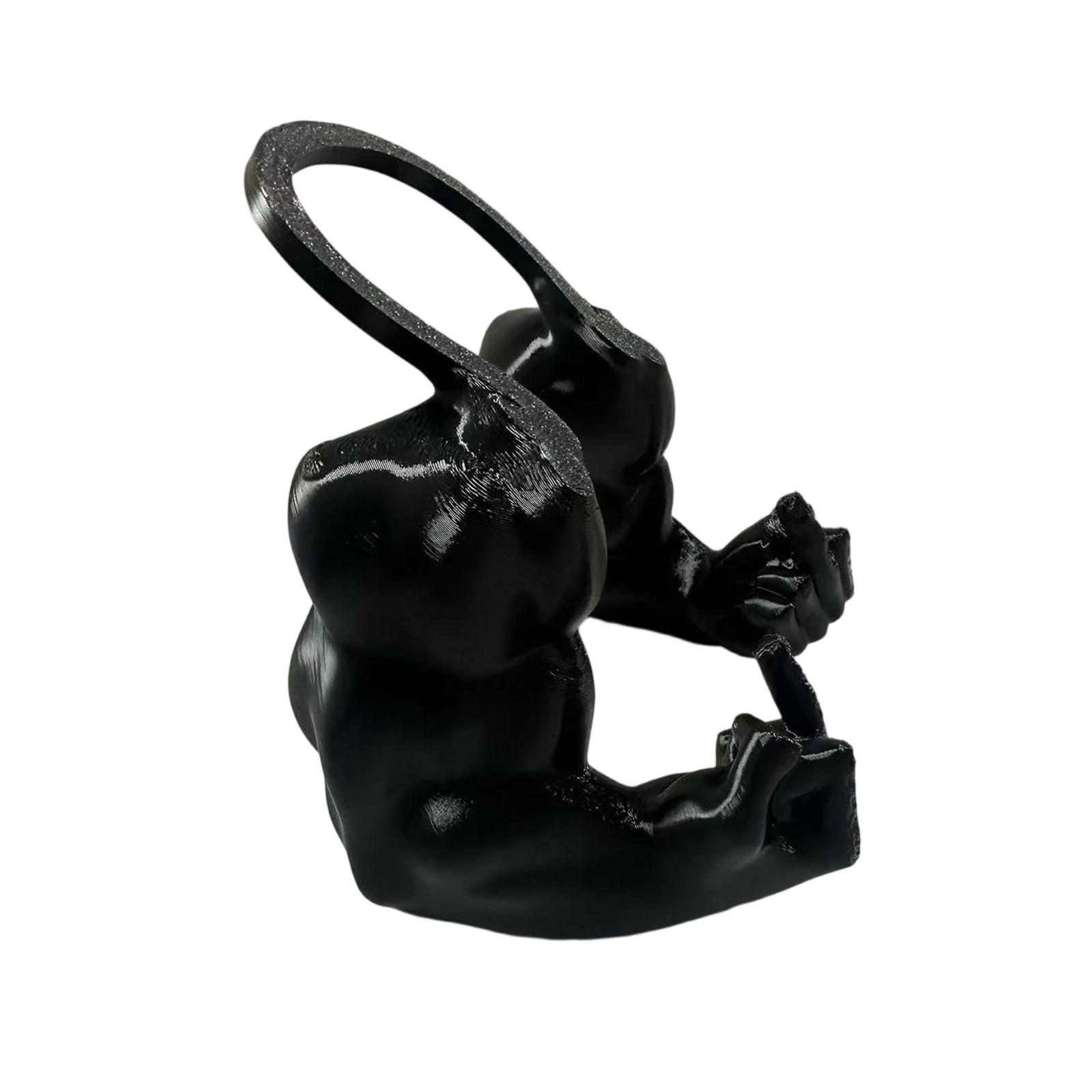 

Креативные гигантские руки-подставки для домашних животных, подвесные ручки для шеи, игрушки для кошек и цыплят One Size чёрный