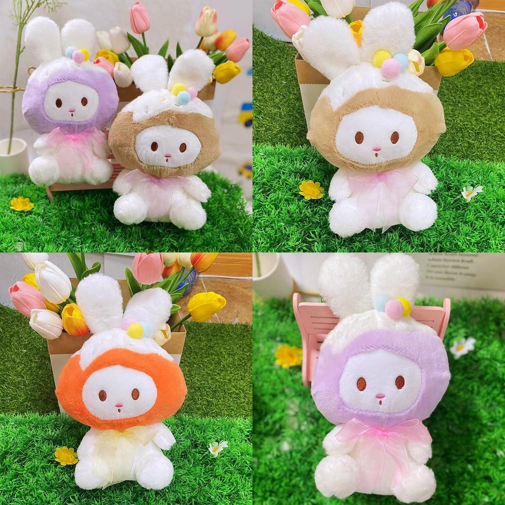 Longeared Plush Rabbit Toy Cute Cartoon Doll Girls Kids Companion Birthday Gift