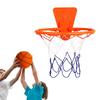 Wall Mounted Basketball Hoop With Basketball Mesh Indoor Door Hanging Basketball Goal Hoop Net For Kids