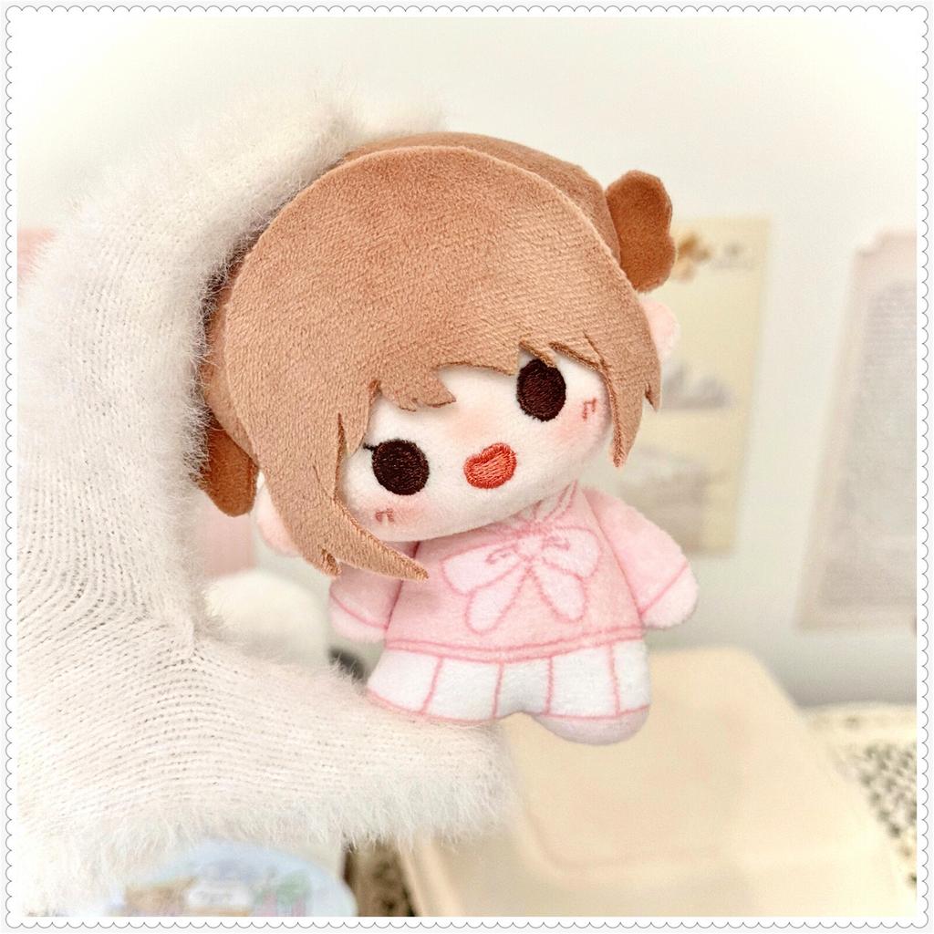10Cm Kawaii Mini Idol Doll Cute School Couple Plush Doll Cartoon Stuffed Cotton Doll Soft Kids Toys For Girls Gifts
