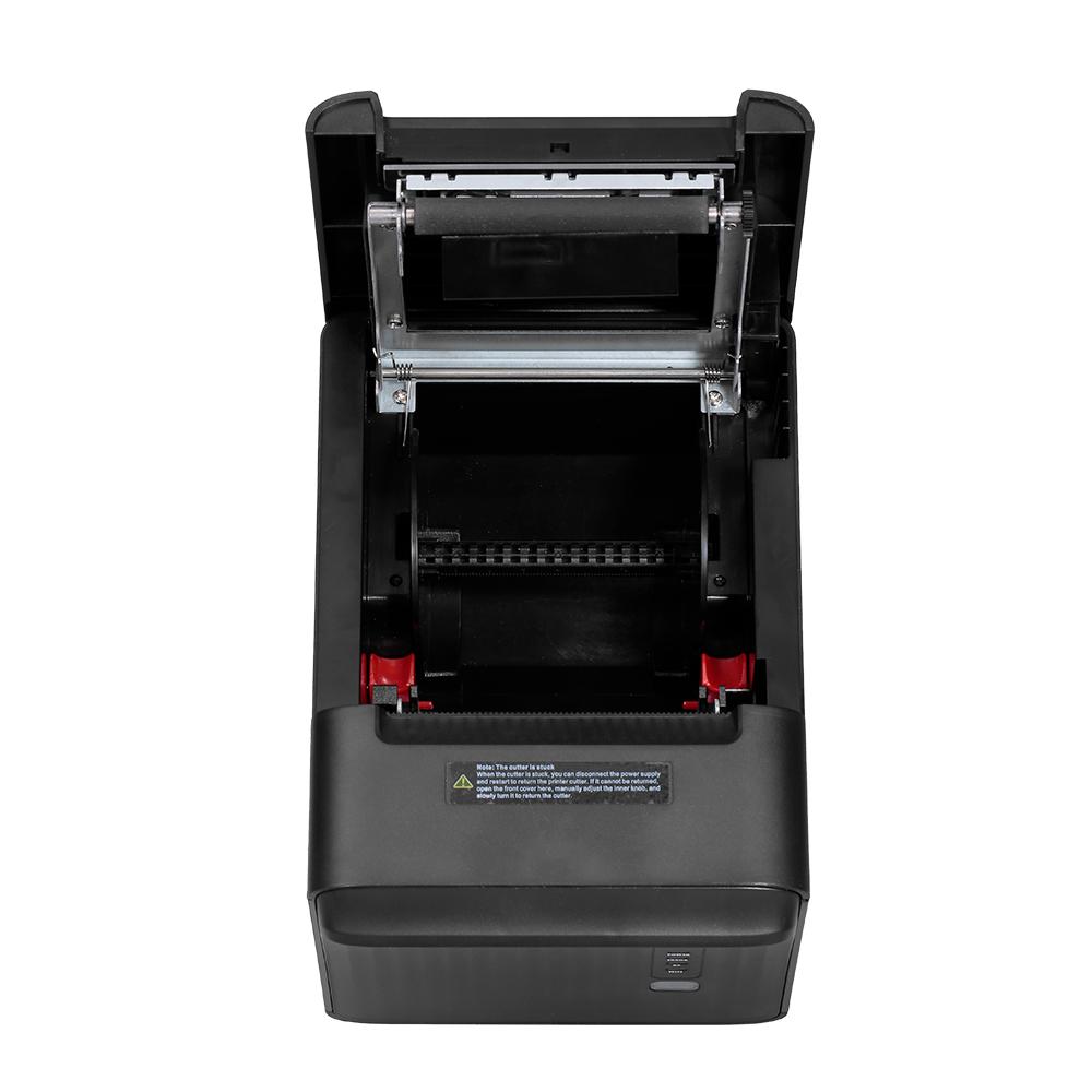 Imprimantă termică USB Imprimantă de chitanțe 250 mm/s Viteză de imprimare Suport maxim 80 mm Lățime hârtie Cutter automat