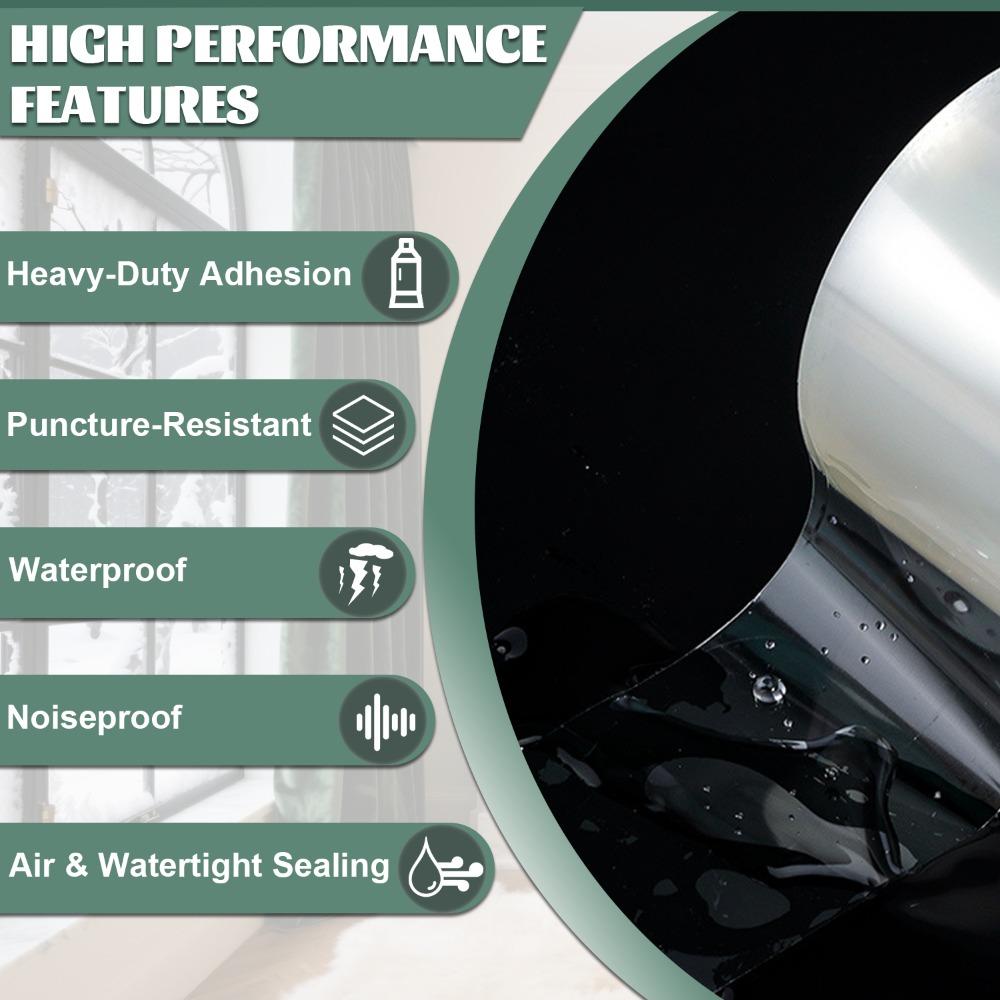 Nano Single-sided Tape Windproof Tape For Doors And Windows, Gap Sealing Strip, Strong Traceless Windshielding Tape