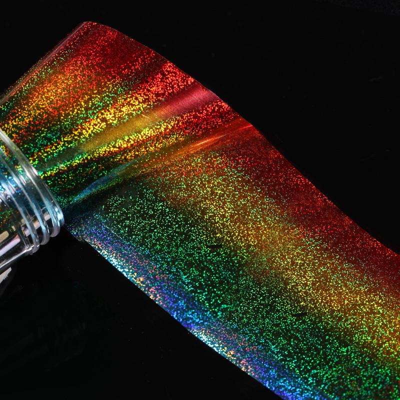 

1Pcs Nail Sticker Star Paper Transfer Kit Bottled Laser Nail Sticker Starry Nail Paper Nail Art Accessories