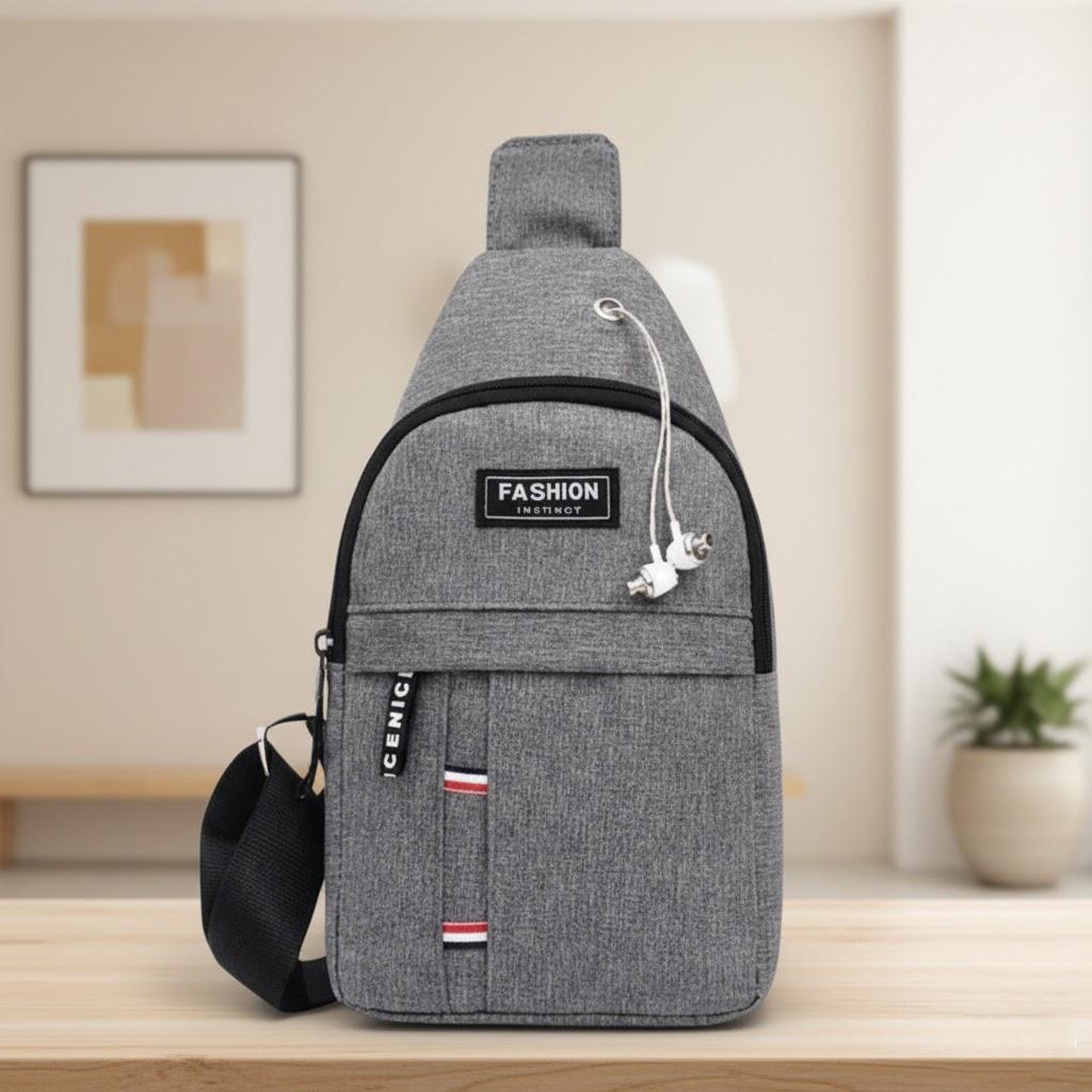Versatile Messenger Bag Large Capacity Sports Cycling Bag Multi-functional Chest Bag for Men Women