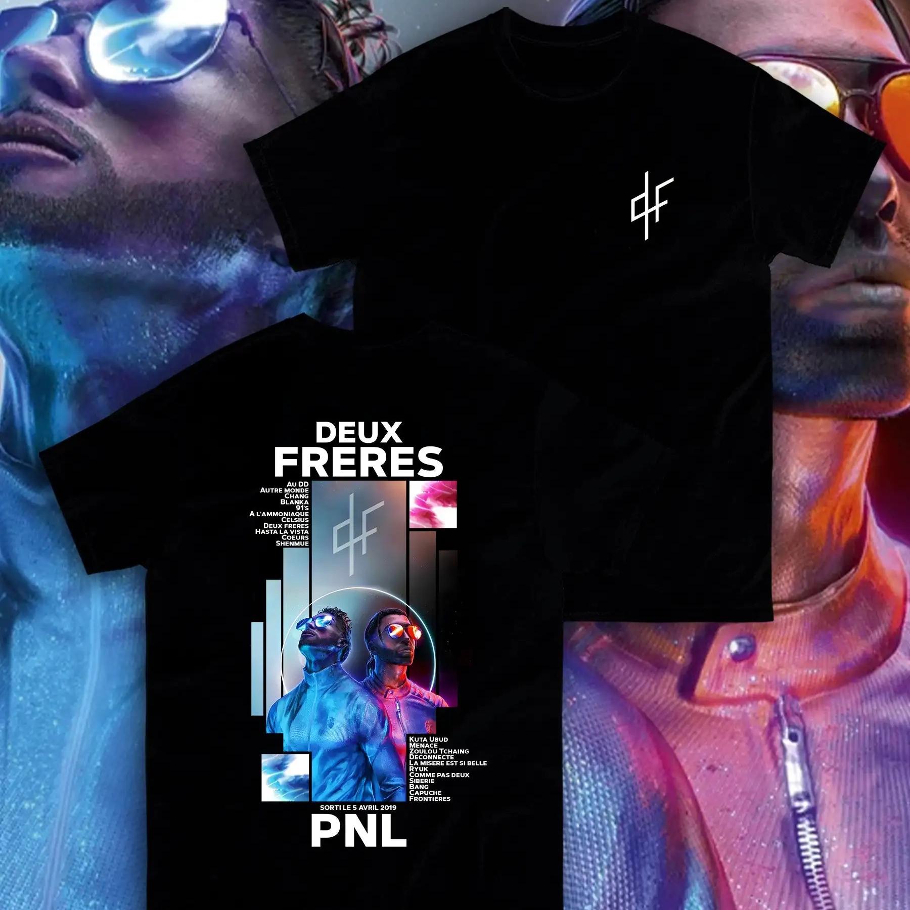 2026 Hot Sale Le Monde Chico T Shirt PNL Album French Rapper Graphic Print T-shirt Men Women Hip Hop Fashion Short Sleeve Tee Shirt Streetwear Tee Top 4XL