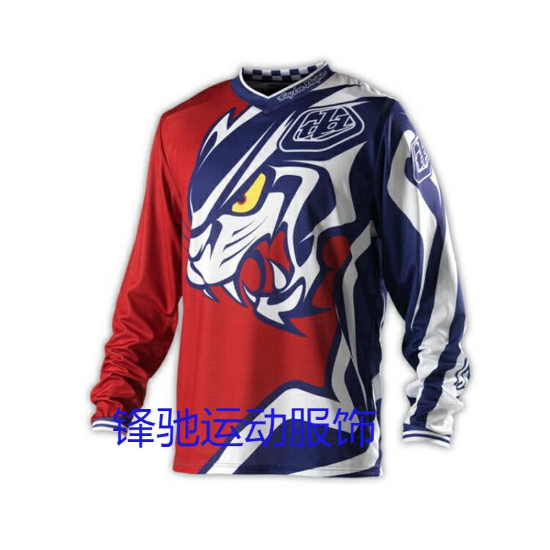 Hot-selling motorcycle off-road shirt long-sleeved mountain bike cycling jersey quick-drying road bike cycling jersey