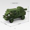Seconda Guerra Mondiale Militare Tedesco Unione Sovietica Carro Armato Mini Action Figures Set di Blocchi da Costruzione 4 Cannone d'Assalto Veicolo Corazzato Mattoncini dell'Esercito Giocattoli per Adulti