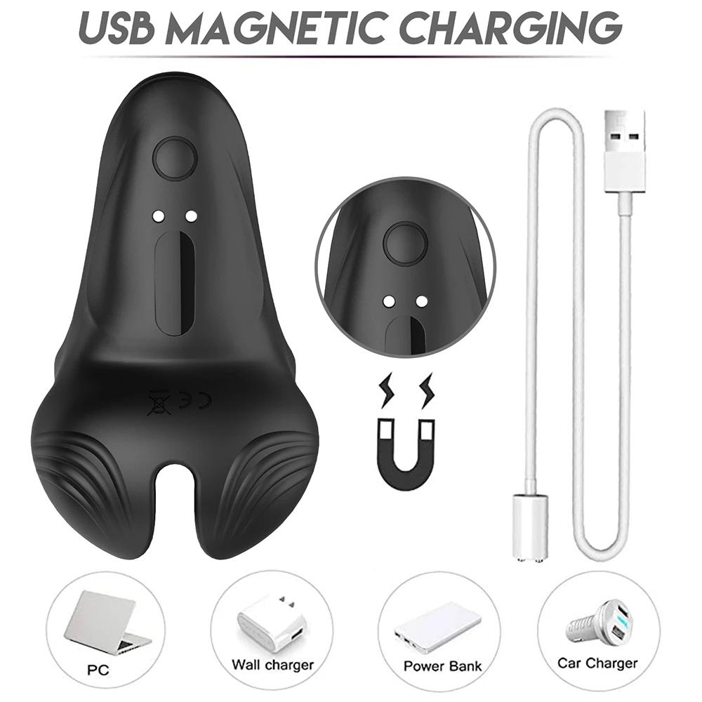 Sexy Toys for Men Couples Testicle Massager Penis Perineum Sex Toys for Men Silicone Cock Ring Penisring Scrotum Stimulator