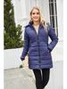 2023 Water-Repellent Cotton Parka with Detachable Hood and Long Sleeves - Warm Autumn/Winter Jacket for Women