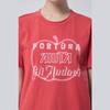 Benetong Lettering Print Cotton Short Sleeve T-Shirt_Batsf7631Rd