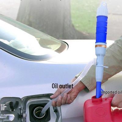 Compact Electric Oil and Fuel Suction Pump for Cars and Motorcycles