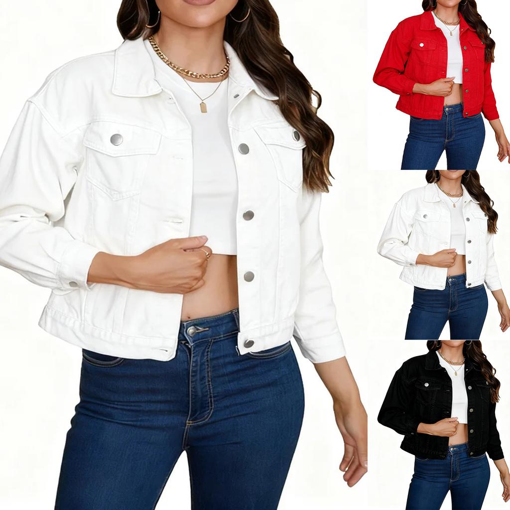 Modische Damen-Freizeit-Oversize-Jacke