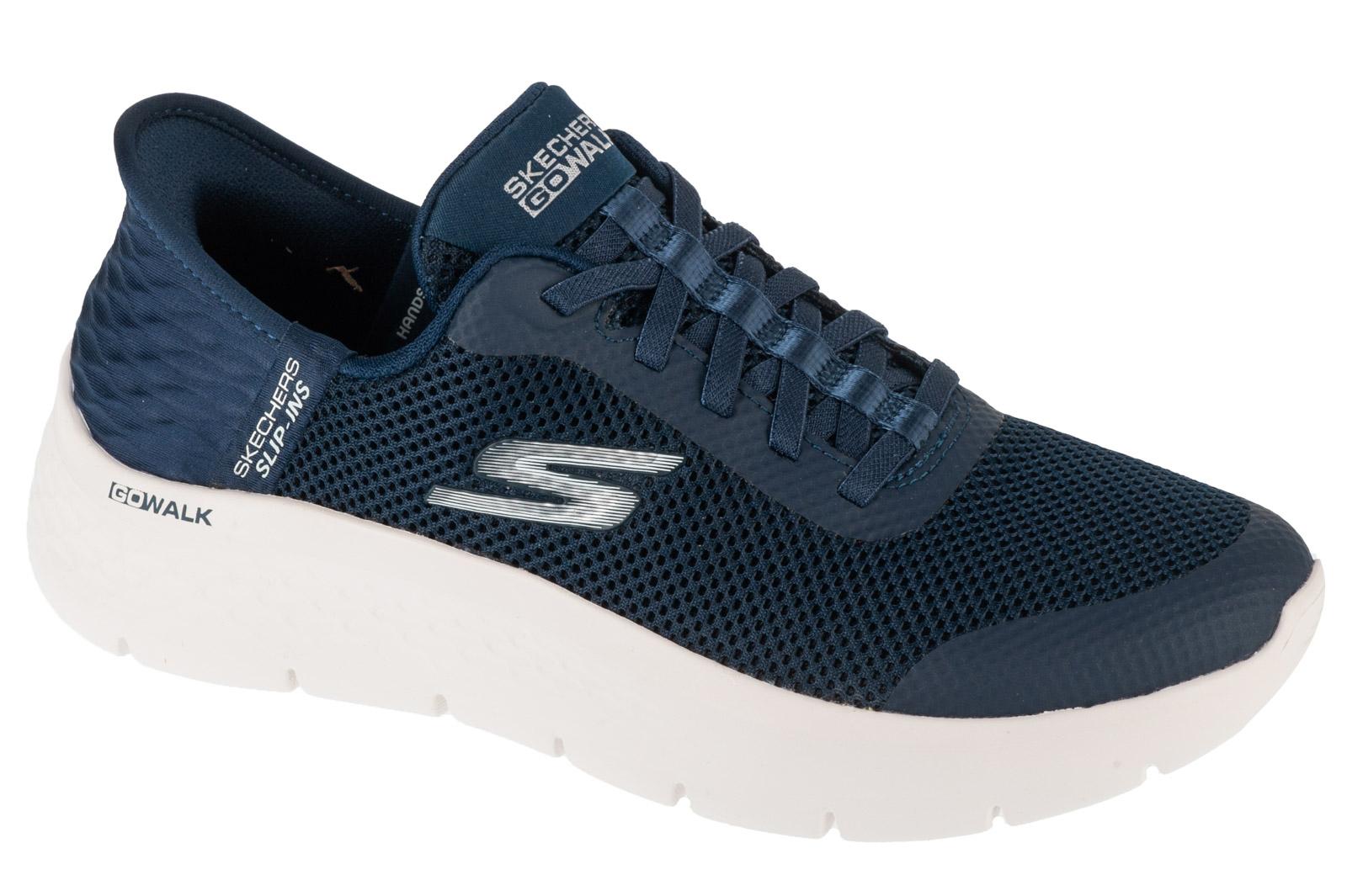 Skechers Slip-Ins: GO WALK Flex - Grand Entry, marineblaue Sneaker für Damen 39