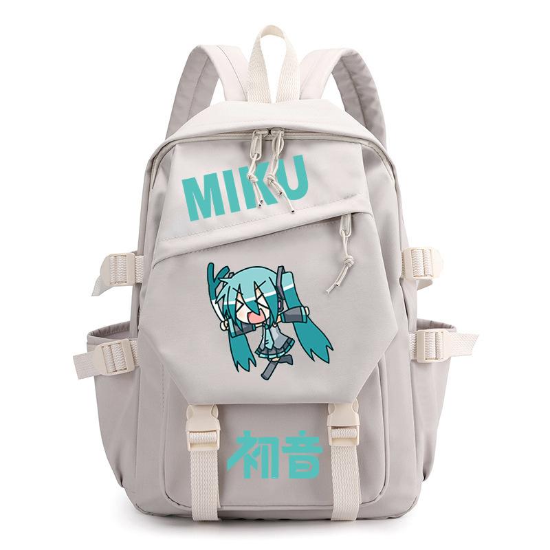 Hatsune Miku Large Capacity Versatile Backpack Junior High School Girls Weight Reduction Schoolbag High School Students Casual Backpack