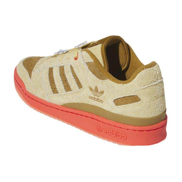 Dr. Seuss x adidas Forum Low Max Men Sneakers Tan Oat Bright-Red ID8896