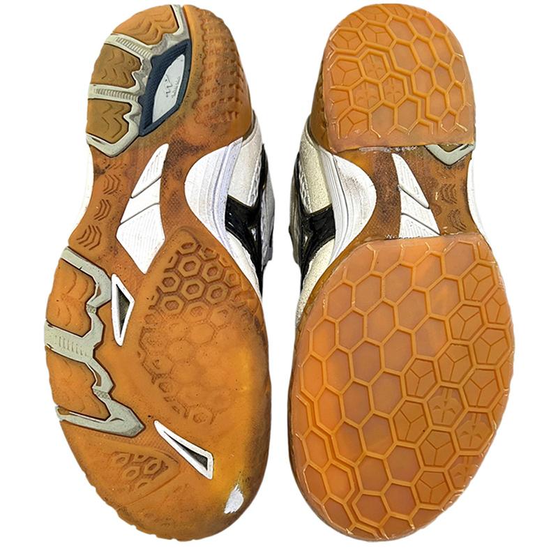 1Pair DIY Replacement Rubber Full Soles Anti-skid Honeycomb Texture Pattern Durable Sole Pads Silent Wear-resistant Shoe Outsole