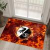 SC Freiburg FC Design Crystal Velvet Carpet Cozy Non?Slip Printed Rug For Bedroom Living Room Entrance